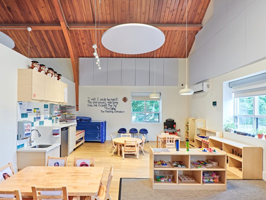 Inside one of the classrooms of The Little Campus