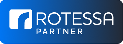Rotessa Partner Badge - For use on light backgrounds
