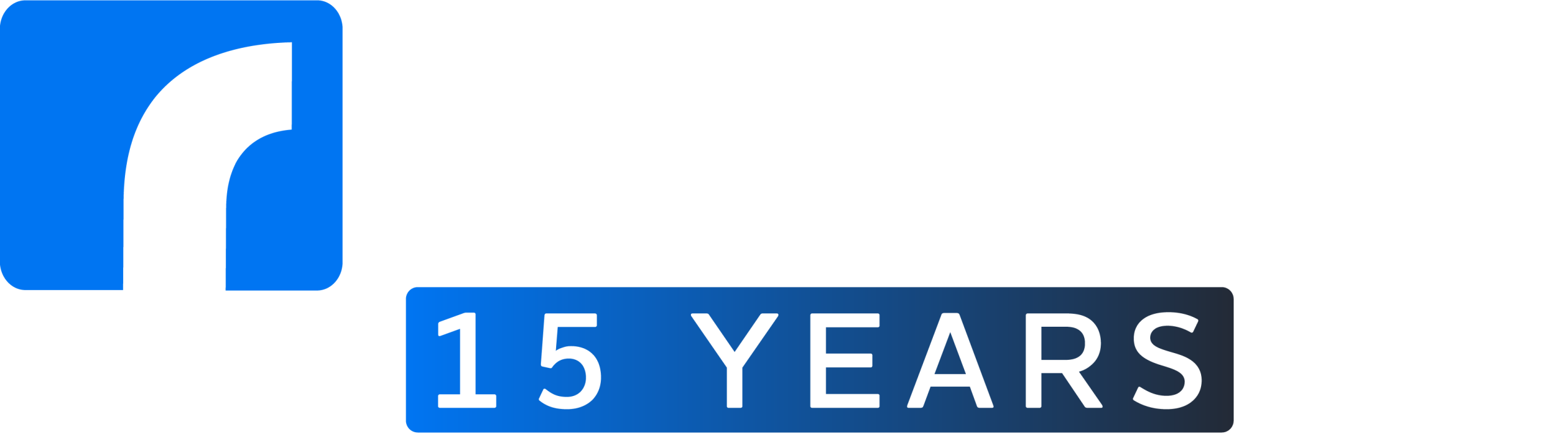 Rotessa 15 Years logo - PAD and ACH payment processor for small buisnesses